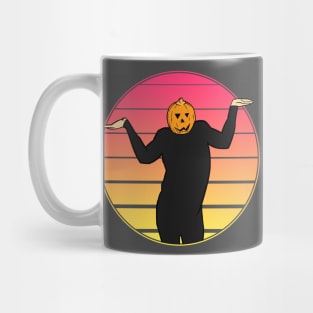 Dancing Pumpkin Man Mug